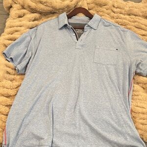 Men’s Tommy Bahama  Light Blue Polo Shirt